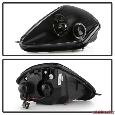 Spyder Auto Halo Black Projector Headlights for Mitsubishi Eclipse 2000-2005 - PRO-YD-ME00-HL-BK