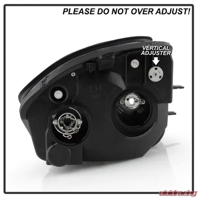 Spyder Auto Halo Black Projector Headlights for Mitsubishi Eclipse 2000-2005 - PRO-YD-ME00-HL-BK