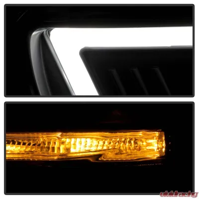 Spyder Auto Signature Projector Headlights Xenon/HID Black for Mitsubishi Lancer EVO 10 2008-2017 - PRO-YD-ML08V2HIDSI-SEQ-BK