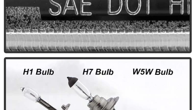 Spyder Auto Signature Projector Headlights Black Halogen for Mitsubishi Lancer EVO 10 2008-2017                                     - PRO-YD-ML08V2SI-SEQ-BK - Image 6