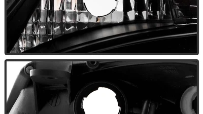 Spyder Auto Black DRL Projector Headlights with HID Lights for Nissan 350Z 1996-2008                                     - PRO-YD-N350Z06-HID-DRL-BK - Image 6