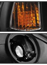 Spyder Auto Projector Headlights DRL LED Black for Porsche 987 Boxster Cayman 2005-2008                                     - PRO-YD-P98705-HID-DRL-BK - Image 5