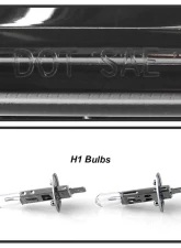 Spyder Auto Smoke LED Halo Projector Headlights for Pontiac Grand Prix 2004-2008                                     - PRO-YD-PGP04-HL-SMC - Image 6