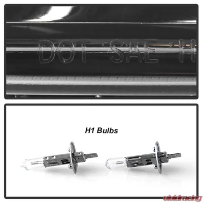 Spyder Auto Smoke LED Halo Projector Headlights for Pontiac Grand Prix 2004-2008 - PRO-YD-PGP04-HL-SMC