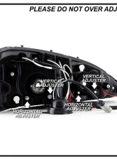 Spyder Auto Smoke LED Halo Projector Headlights for Pontiac Grand Prix 2004-2008                                     - PRO-YD-PGP04-HL-SMC - Image 7