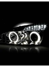 Spyder Auto Smoke LED Halo Projector Headlights for Pontiac Grand Prix 2004-2008                                     - PRO-YD-PGP04-HL-SMC - Image 9