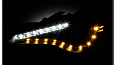 Spyder Auto Black DRL LED Projector Headlights for Subaru BRZ 2013-2014                                     - PRO-YD-SUBRZ12-BK - Image 8