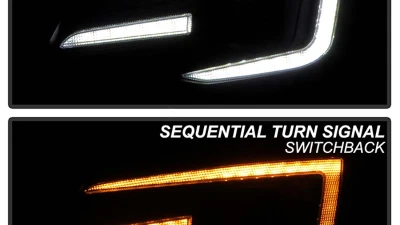 Spyder Auto Signature Projector Headlights Black Xenon HID for 2014-2016 Subaru Forester                                     - PRO-YD-SUFO14HIDSI-BK - Image 11