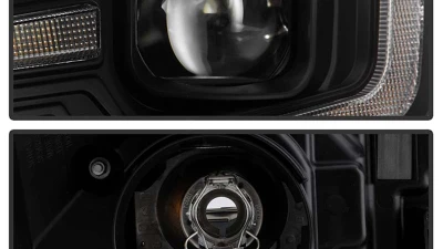 Spyder Auto Signature Projector Headlights Black Xenon HID for 2014-2016 Subaru Forester                                     - PRO-YD-SUFO14HIDSI-BK - Image 3