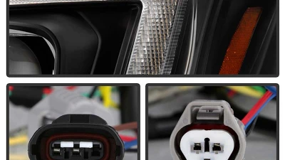 Spyder Auto Signature Projector Headlights Black Xenon HID for 2014-2016 Subaru Forester                                     - PRO-YD-SUFO14HIDSI-BK - Image 4