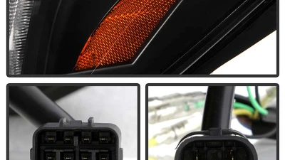 Spyder Auto Signature Projector Headlights Black Xenon HID for 2014-2016 Subaru Forester                                     - PRO-YD-SUFO14HIDSI-BK - Image 5