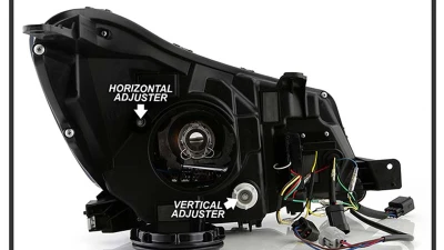 Spyder Auto Signature Projector Headlights Black Xenon HID for 2014-2016 Subaru Forester                                     - PRO-YD-SUFO14HIDSI-BK - Image 7