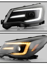 Spyder Auto Signature Projector Headlights Black Xenon/HID Model Subaru Forester 2014-2016                                     - PRO-YD-SUFO14HIDSI-BK - Image 8