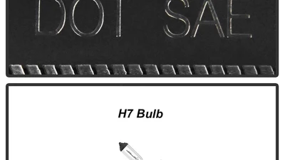 Spyder Auto Signature Black Halogen Headlights for Subaru Forester 2014-2016                                     - PRO-YD-SUFO14SI-BK - Image 6