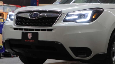 Spyder Auto Signature Black Halogen Headlights for Subaru Forester 2014-2016                                     - PRO-YD-SUFO14SI-BK - Image 14