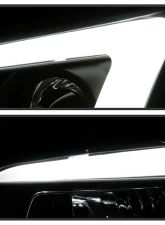 Spyder Auto Projector Headlights Light Bar DRL Black for Subaru Impreza WRX 2008-2022                                     - PRO-YD-SWRX08-LBDRL-BK - Image 10