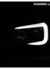 Spyder Auto Projector Headlights Light Bar DRL Black for Subaru Impreza WRX 2008-2022                                     - PRO-YD-SWRX08-LBDRL-BK - Image 11