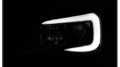 Spyder Auto Projector Headlights Light Bar DRL Black for Subaru Impreza WRX 2008-2022                                     - PRO-YD-SWRX08-LBDRL-BK - Image 11