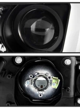 Spyder Auto Projector Headlights Light Bar DRL Black for Subaru Impreza WRX 2008-2022                                     - PRO-YD-SWRX08-LBDRL-BK - Image 3