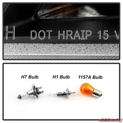 Spyder Auto Projector Headlights Light Bar DRL Black for Subaru Impreza WRX 2008-2022 - PRO-YD-SWRX08-LBDRL-BK