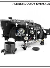 Spyder Auto Projector Headlights Light Bar DRL Black for Subaru Impreza WRX 2008-2022                                     - PRO-YD-SWRX08-LBDRL-BK - Image 7