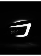 Spyder Auto Projector Headlights Light Bar DRL Black for Subaru Impreza WRX 2008-2022                                     - PRO-YD-SWRX08-LBDRL-BK - Image 9