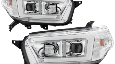 Spyder Auto Signature Projector Headlights Chrome for Toyota 4Runner 2010-2013                                     - PRO-YD-T4R10SI-C - Image 10