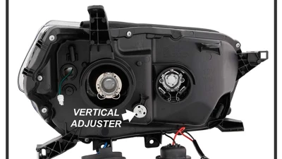 Spyder Auto Signature Projector Headlights Chrome for Toyota 4Runner 2010-2013                                     - PRO-YD-T4R10SI-C - Image 5