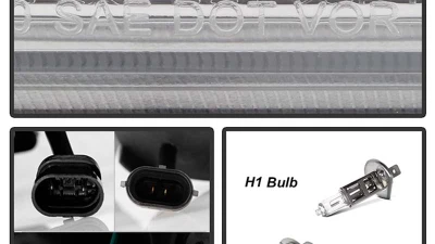 Spyder Auto Signature Projector Headlights Chrome for Toyota 4Runner 2010-2013                                     - PRO-YD-T4R10SI-C - Image 6