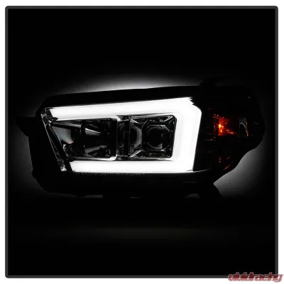 Spyder Auto Signature Projector Headlights Chrome for Toyota 4Runner 2010-2013 - PRO-YD-T4R10SI-C