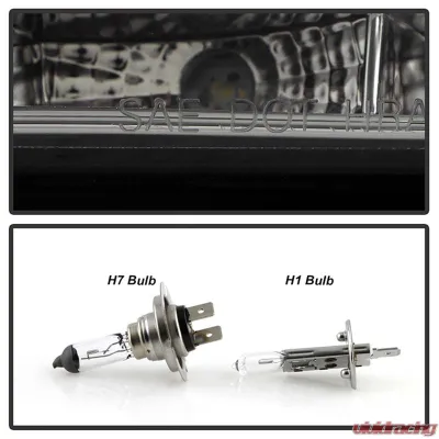 Spyder Auto Smoke DRL LED Halo Projector Headlights for Toyota Corolla 2009-2010 - PRO-YD-TC09-DRL-SM