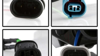 Spyder Auto Smoke DRL LED Halo Projector Headlights for Toyota Corolla 2009-2010                                     - PRO-YD-TC09-DRL-SM - Image 6