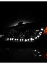 Spyder Auto Chrome DRL Projector Headlights for Toyota Camry 2002-2006 with High/Low H1 Lights                                     - PRO-YD-TCAM02-DRL-C - Image 8