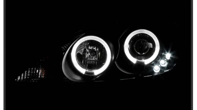 Spyder Auto Halo Black Projector Headlights for Toyota Camry 2002-2006                                     - PRO-YD-TCAM02-HL-BK - Image 11