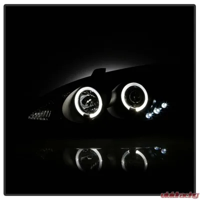 Spyder Auto Halo Black Projector Headlights for Toyota Camry 2002-2006 - PRO-YD-TCAM02-HL-BK