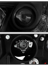 Spyder Auto Black DRL Projector Headlights for Toyota Camry 2007-2009 with H1/H7 Lights                                     - PRO-YD-TCAM07-DRL-BK - Image 3