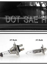 Spyder Auto Black DRL Projector Headlights for Toyota Camry 2007-2009 with H1/H7 Lights                                     - PRO-YD-TCAM07-DRL-BK - Image 6