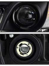 Spyder Auto Black DRL Projector Headlights with Low 9006 Lights for Toyota Camry 2012-2014                                     - PRO-YD-TCAM12-DRL-BK - Image 3