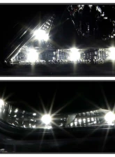 Spyder Auto Black DRL Projector Headlights with Low 9006 Lights for Toyota Camry 2012-2014                                     - PRO-YD-TCAM12-DRL-BK - Image 9