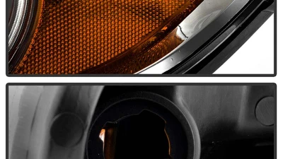 Spyder Auto Signature Projector Headlights Halogen Smoke for 2011-2017 Toyota Sienna SE/XE/XLE                                     - PRO-YD-TSEN11-DRL-SM - Image 7