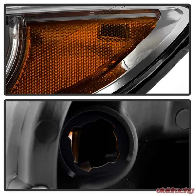 Spyder Auto Signature Projector Headlights Halogen Smoke for 2011-2017 Toyota Sienna SE/XE/XLE - PRO-YD-TSEN11-DRL-SM