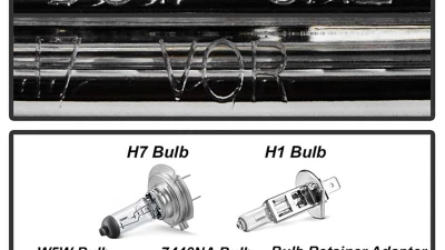 Spyder Auto Signature Projector Headlights Halogen Smoke for 2011-2017 Toyota Sienna SE/XE/XLE                                     - PRO-YD-TSEN11-DRL-SM - Image 8
