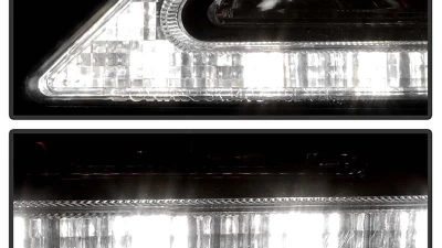 Spyder Auto Projector Headlights DRL LED Black for 2015-2017 Toyota Sienna SE | XE                                     - PRO-YD-TSEN15-DRL-BK - Image 11