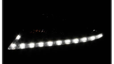 Spyder Auto Projector Headlights DRL LED Black for 2015-2017 Toyota Sienna SE | XE                                     - PRO-YD-TSEN15-DRL-BK - Image 13