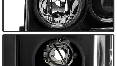 Spyder Auto Halo Black Projector Headlights for Scion xB 2003-2006, Durable Design                                     - PRO-YD-TSXB03-HL-BK - Image 4