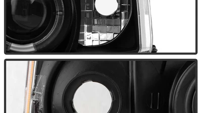 Spyder Auto Halo Black Projector Headlights for Scion xB 2003-2006, Durable Design                                     - PRO-YD-TSXB03-HL-BK - Image 5