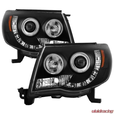 Spyder Auto CCFL LED Black Projector Headlights for Toyota Tacoma 2005-2008 - PRO-YD-TT05-CCFL-BK