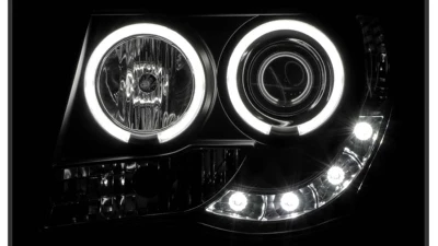 Spyder Auto CCFL LED Black Projector Headlights for Toyota Tacoma 2005-2008                                     - PRO-YD-TT05-CCFL-BK - Image 10