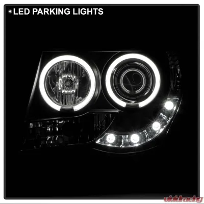 Spyder Auto CCFL LED Black Projector Headlights for Toyota Tacoma 2005-2008 - PRO-YD-TT05-CCFL-BK