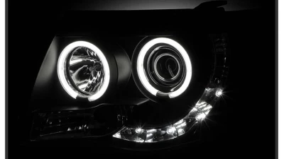 Spyder Auto CCFL LED Black Projector Headlights for Toyota Tacoma 2005-2008                                     - PRO-YD-TT05-CCFL-BK - Image 7